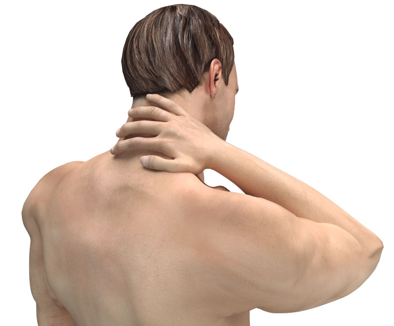 what causes pain in back of head neck and shoulder